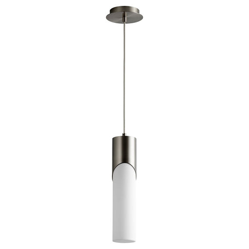 Oxygen Lighting Ellipse 3500K Tall Pendant, 3.5 Acrylic/Nickel - 3-678-35224