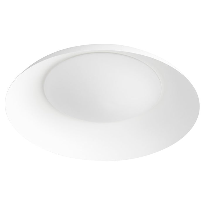 Oxygen Lighting Bongo 1 Light 20" Flush Mount, White - 3-679-6