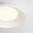 Oxygen Lighting Bongo 1 Light 20" Flush Mount, White