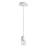 Oxygen Lighting Spirit 356 5" Pendant 3500K, White - 3-68-356