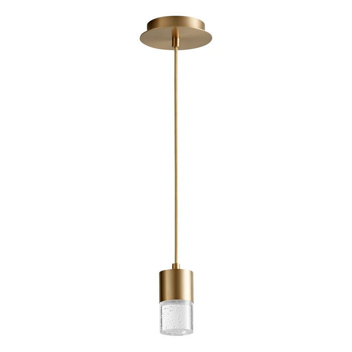 Oxygen Lighting Spirit 5" Pendant 4000K, Aged Brass - 3-68-4040
