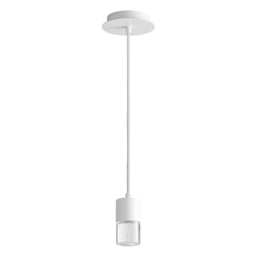 Oxygen Lighting Spirit 5" Pendant 3500K, White - 3-68-406
