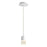 Oxygen Lighting Spirit 5" Pendant 3500K, White