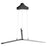 Oxygen Lighting Estrella 1 Light Pendant, Black - 3-688-15