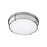 Oxygen Lighting Io 17" 120V Ceiling Mount Em, Satin Nickel - 3-689-24-EM