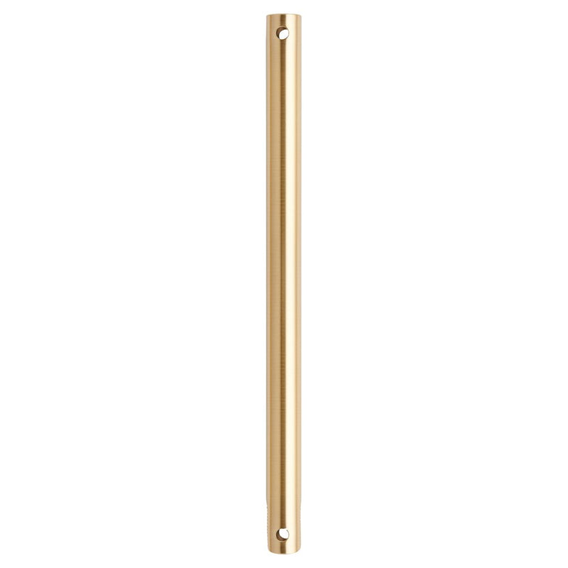 Oxygen Lighting 12" Downrod 3/4"D, Aged Brass - 3-69-1240