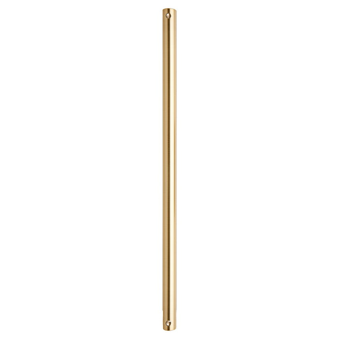 Oxygen Lighting 18" Downrod 3/4"D, Aged Brass - 3-69-1840