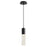 Oxygen Lighting Spirit 13" Pendant 3500K, Black
