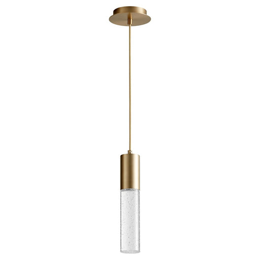 Oxygen Lighting Spirit 13" 4000K Pendant 3000K, Aged Brass - 3-69-3540