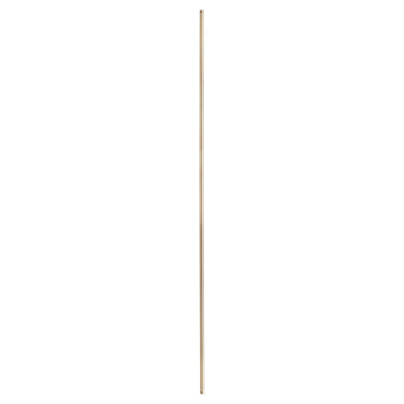 Oxygen Lighting 72" Downrod 3/4"D, Aged Brass - 3-69-7240
