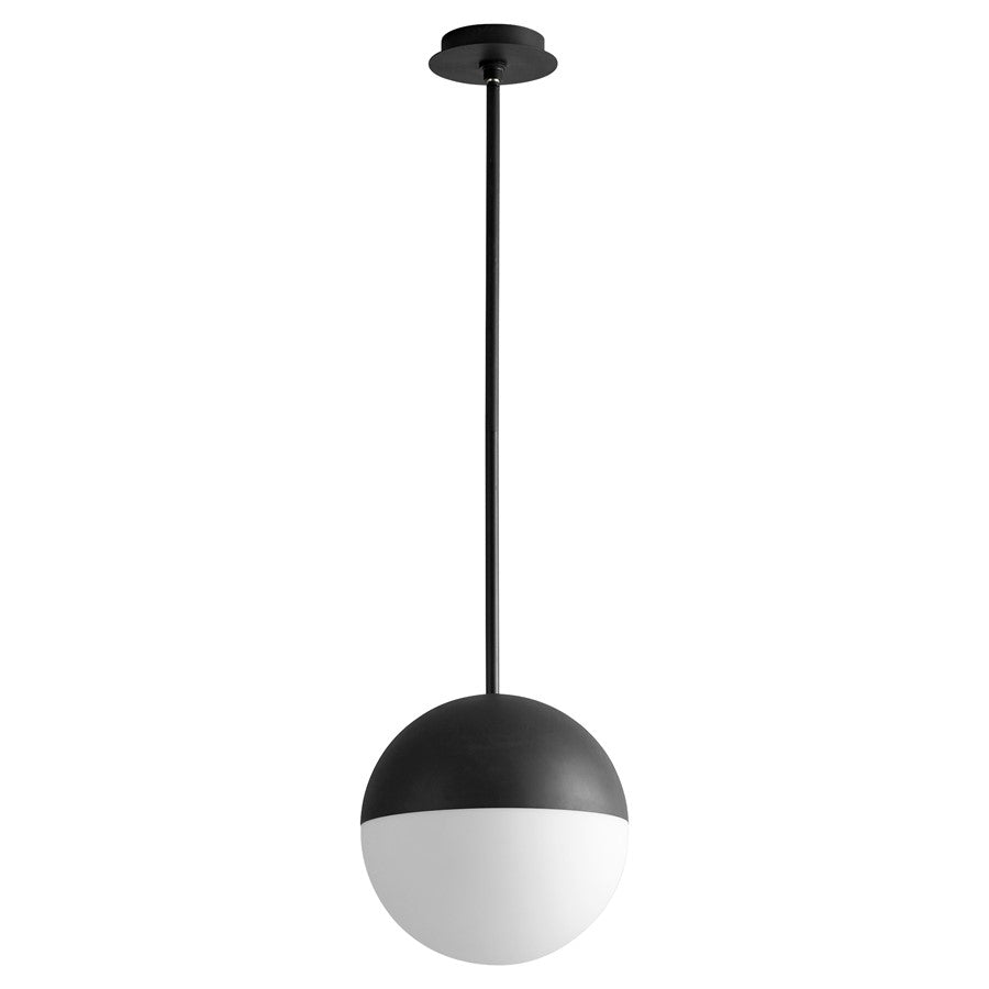 Oxygen Lighting Mondo 2700K 12" Pendant, Black - 3-6903-2715