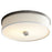 Oxygen Lighting Echo 14X4 120V Ceiling Mount Em, Satin Nickel
