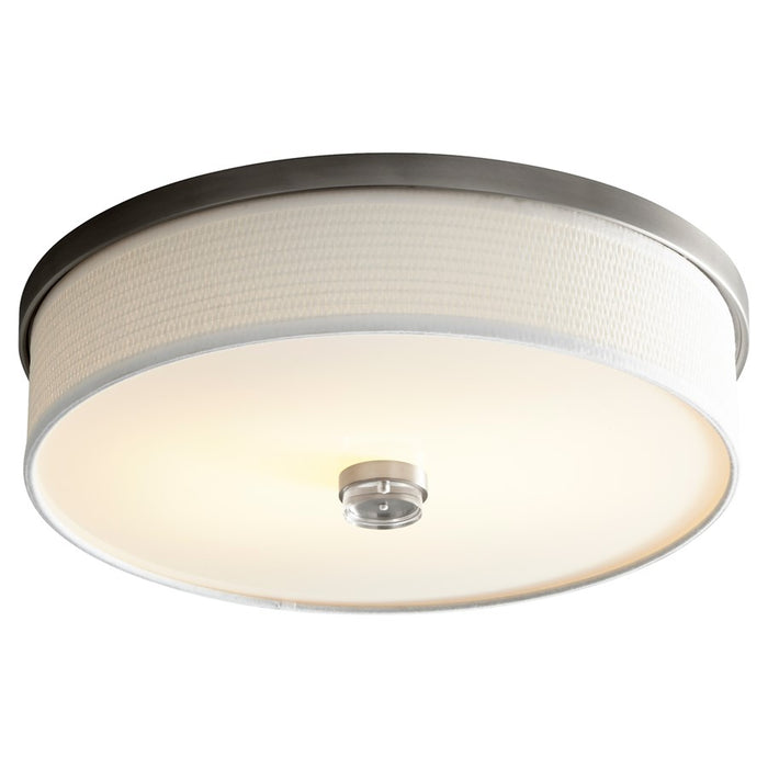 Oxygen Lighting Echo 14X4 120V Ceiling Mount Em, Satin Nickel
