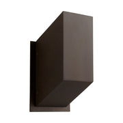 Oxygen Lighting Uno 3500K Sm Outdoor Sconce 120V, Oiled Bronze - 3-700-3522