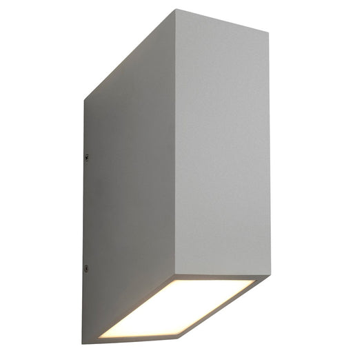 Oxygen Lighting Uno 2700K Lg Outdoor Sconce 120V, Grey