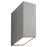 Oxygen Lighting Uno 4000K Lg Outdoor Sconce 120V, Grey