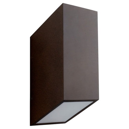 Oxygen Lighting Uno 4000K Lg Outdoor Sconce 120V, Oiled Bronze - 3-701-4022