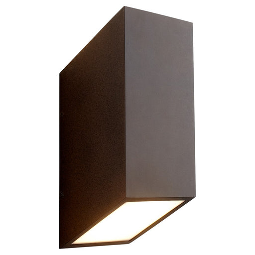 Oxygen Lighting Uno 4000K Lg Outdoor Sconce 120V, Oiled Bronze