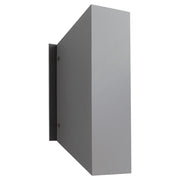 Oxygen Lighting Duo 2700K Sm Outdoor Sconce 120V, Grey - 3-702-2716