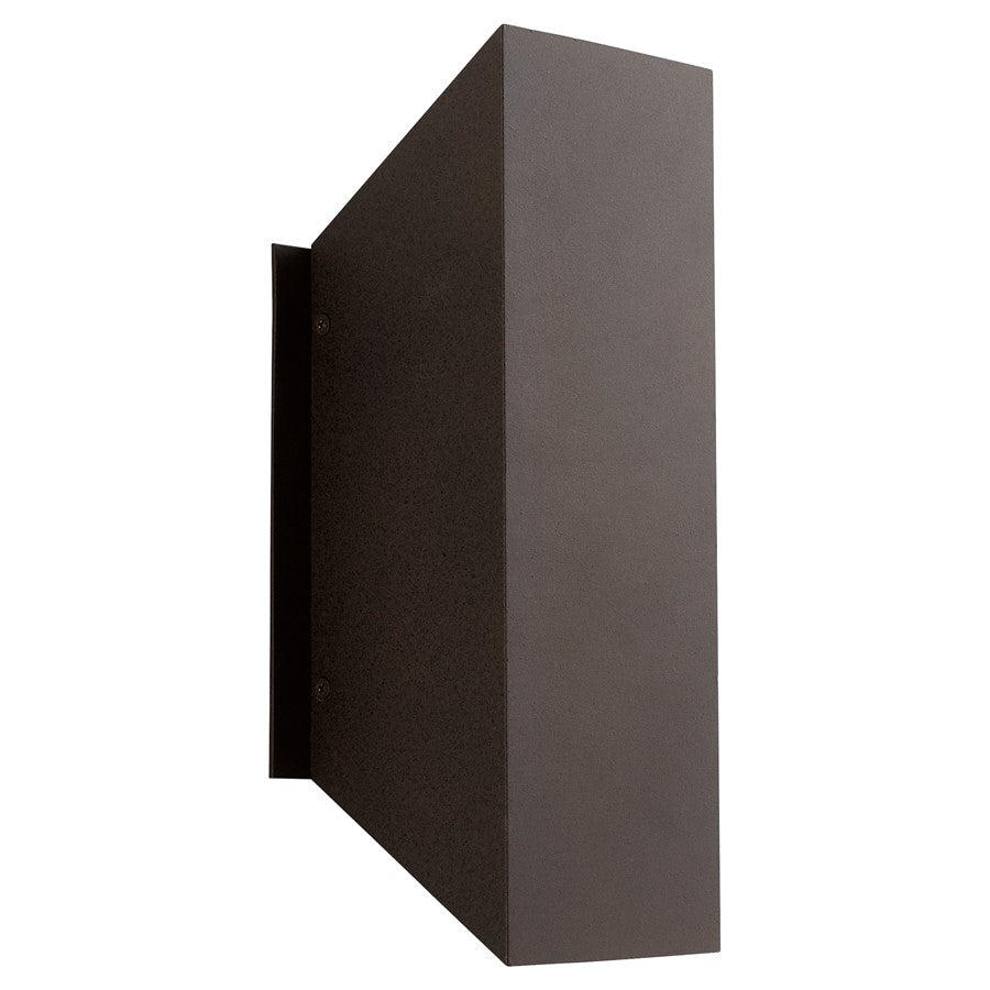 Oxygen Lighting Duo 2700K Sm Outdoor Sconce 120V, Oiled Bronze - 3-702-2722