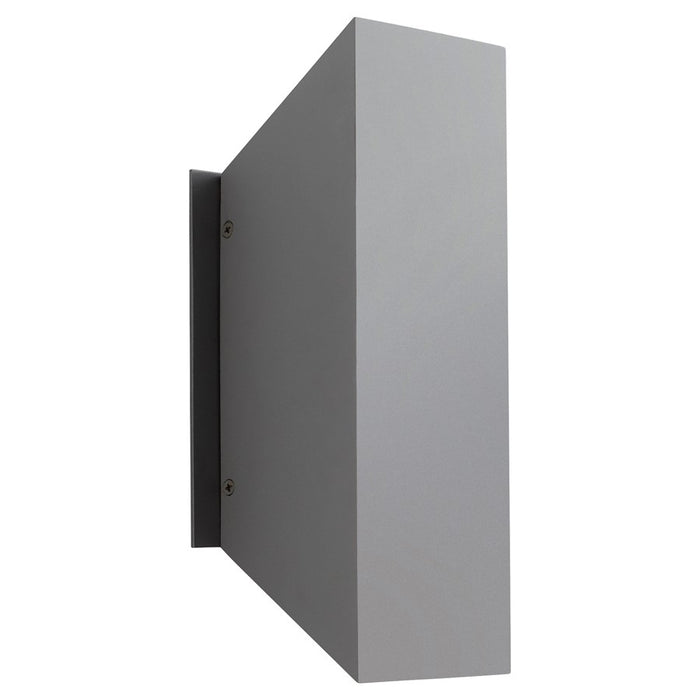 Oxygen Lighting Duo 3500K Sm Outdoor Sconce 120V, Grey - 3-702-3516