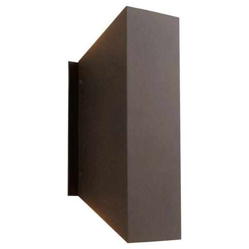 Oxygen Lighting Duo 3500K Sm Outdoor Sconce 120V, Oiled Bronze