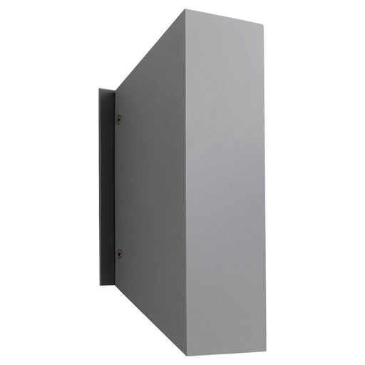 Oxygen Lighting Duo 4000K Sm Outdoor Sconce 120V, Grey - 3-702-4016