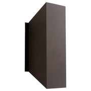 Oxygen Lighting Duo 4000K Sm Outdoor Sconce 120V, Oiled Bronze - 3-702-4022