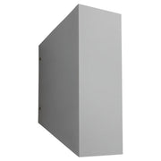 Oxygen Lighting Duo 2700K Lg Outdoor Sconce 120V, Grey - 3-703-2716