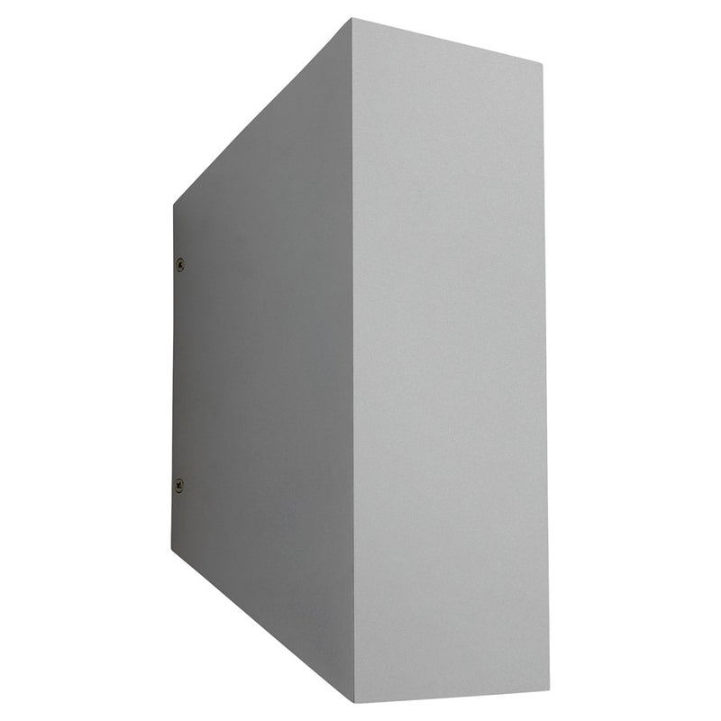 Oxygen Lighting Duo 2700K Lg Outdoor Sconce 120V, Grey - 3-703-2716