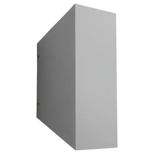 Oxygen Lighting Duo 3500K Lg Outdoor Sconce 120V, Grey - 3-703-3516