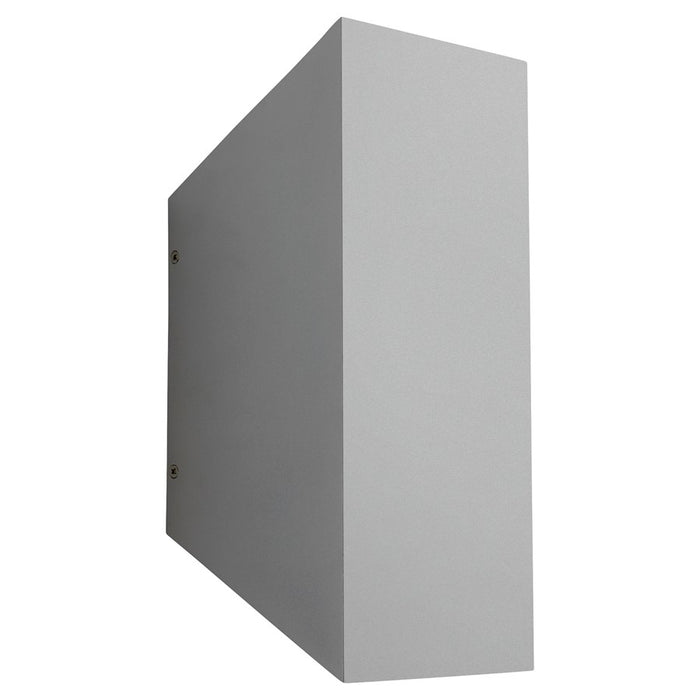 Oxygen Lighting Duo 3500K Lg Outdoor Sconce 120V, Grey - 3-703-3516