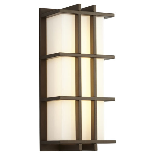 Oxygen Lighting Telshor 2700K Outdoor Sconce 120V Dim, Oil Bronze