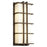 Oxygen Lighting Telshor 711 Outdoor Sconce 120V Em, Oiled Bronze