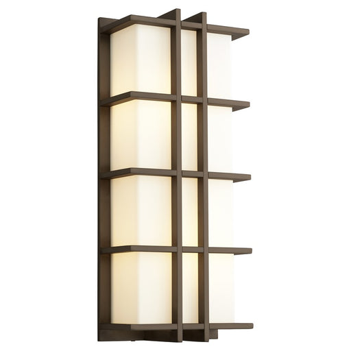 Oxygen Lighting Telshor 711 Outdoor Sconce 120V Em, Oiled Bronze