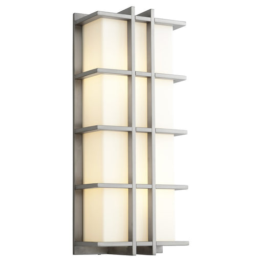 Oxygen Lighting Telshor 2700K Outdoor Sconce 120V Dim, Stn