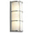 Oxygen Lighting Leda 120V Em Outdoor Sconce, Nickel