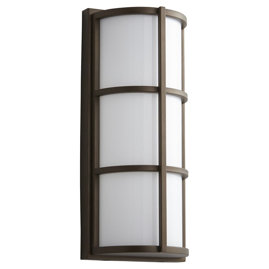 Oxygen Lighting Leda 2700K 120V Dim Outdoor Sconce, Bronze - 3-712-27222