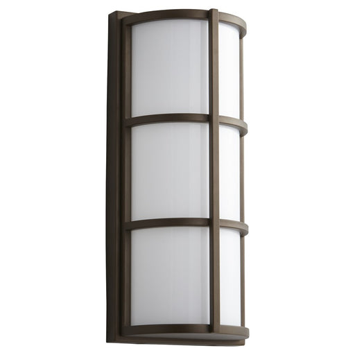 Oxygen Lighting Leda 3500K 120V Dim Outdoor Sconce, Bronze - 3-712-35222
