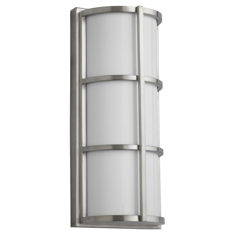 Oxygen Lighting Leda 4000K 120V Dim Out Sconce, Stn - 3-712-40224