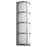 Oxygen Lighting Leda 2700K 120V Dim Outdoor Sconce, Stn - 3-713-27224