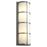 Oxygen Lighting Leda 4000K 120V Dim Outdoor Sconce, Stn