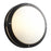 Oxygen Lighting Regio 3500K 120V Dim Outdoor Sconce, Black