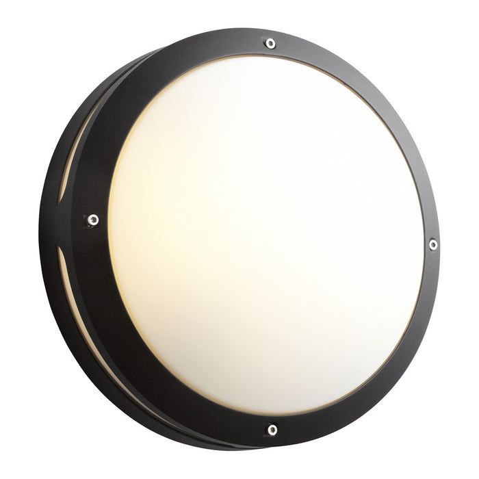 Oxygen Lighting Regio 4000K 120V Dim Outdoor Sconce, Black