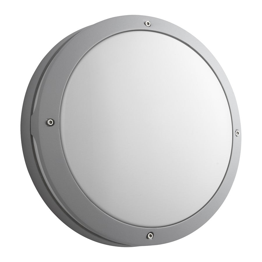 Oxygen Lighting Regio 4000K 120V Dim Outdoor Sconce, Grey - 3-719-4016