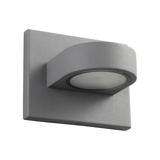 Oxygen Lighting Eris Exterior Sconce, Frosted Glass