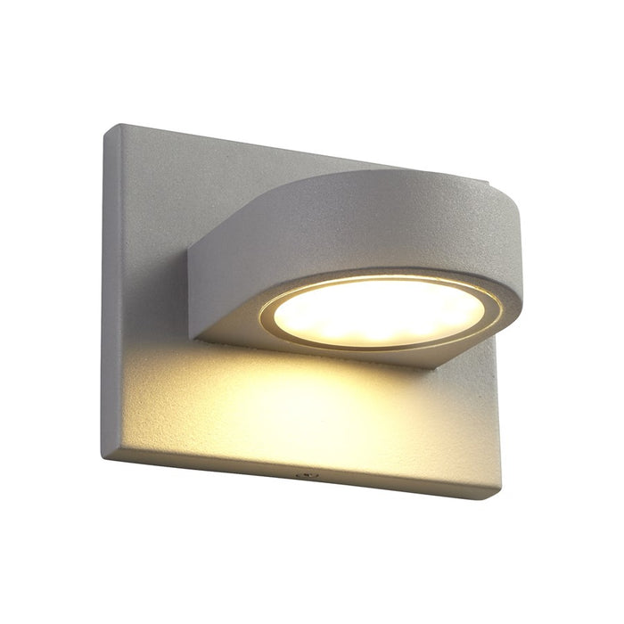 Oxygen Lighting Eris 1Lt 120V Dim Outdoor Sconce, Grey