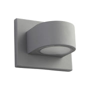 Oxygen Lighting Eris 2700K 2Lt 120V Dim Outdoor Sconce, Grey - 3-721-2716