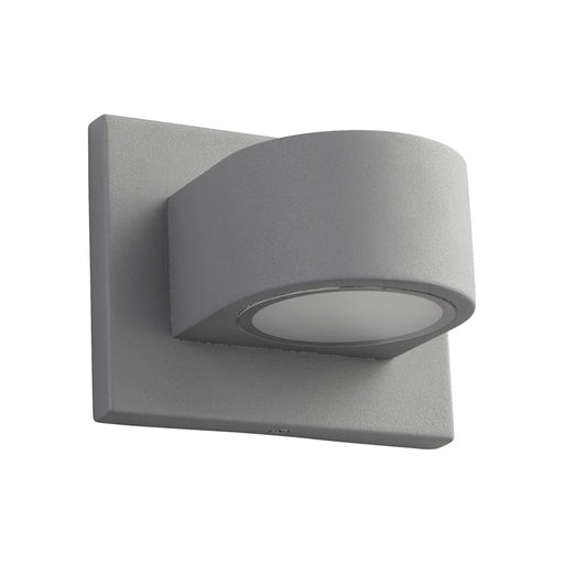 Oxygen Lighting Eris 2700K 2Lt 120V Dim Outdoor Sconce, Grey - 3-721-2716