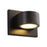 Oxygen Lighting Eris 2700K 2Lt 120V Dim Outdoor Sconce, Oil Bronze